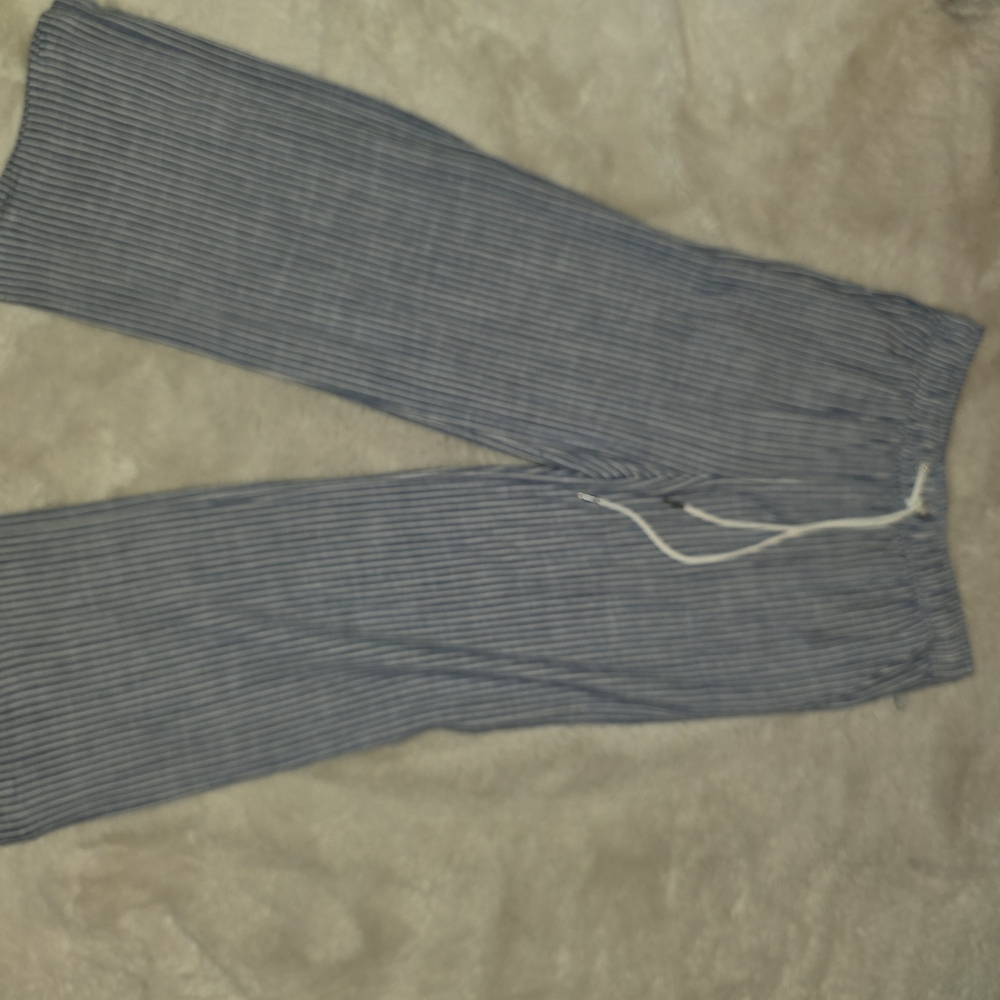 Becool Striped Wide Leg Pants Size Small - Picture 8 of 13